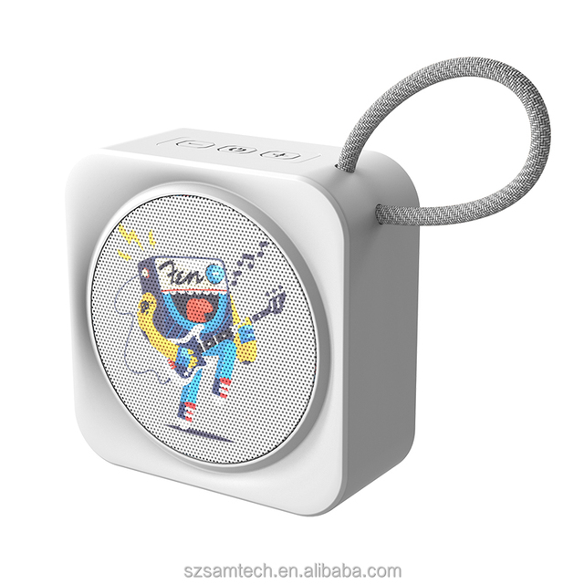 High Quality Portable Bluetooth Speakers with Strap Easy to Carry Logo Customizable Wireless IPX5 Waterproof Mini Speaker