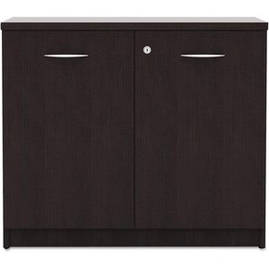 Armoire de rangement de la série Alera Valencia - Espresso 34,13 po. X 22,78 pouces X 29,5 pouces Armoires à dossiers - Product Image 3
