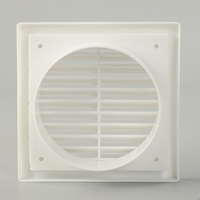 Grille de ventilation électrique en plastique alvéolée de 100-250 mm pour extracteur d'air, haute qualité