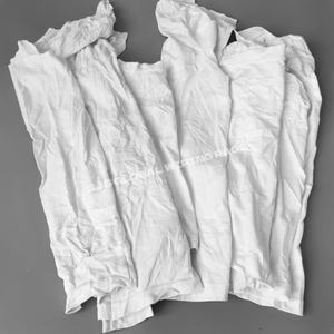 Trapos de Algodón 100% Blancos para Limpieza Industrial, Trapos de Algodón Marinos para Uso Mecánico - Product Image 1