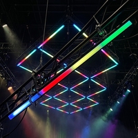 Bande lumineuse LED à pixels RGB DC 24V 1M pour DJ, clubs, soirées, défilés de mode et décoration d'événements