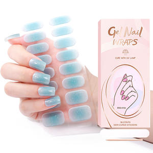 Kits de faux ongles en paillettes noires et roses de minuit, style mystique de luxe 3D - Product Image 6