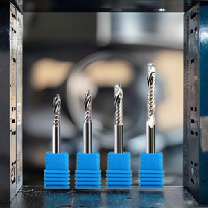 Fresa de corte descendente JC de 6mm para zurdos, fresa de PVC, eliminación de viruta inferior, broca de enrutador de flauta única acrílica, ODM OEM personalizado - Product Image 4