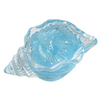 Bougie parfumée créative en forme de coquillage, 8 oz, en cire de soja, parfum Océan d'été, style transfrontalier, faite à la main