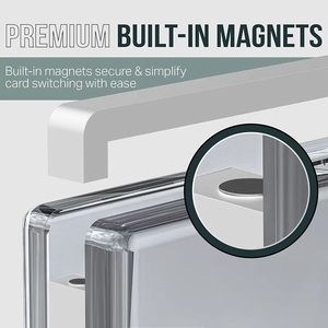 กล่องอะคริลิคแบบกำหนดเองสำหรับใส่การ์ดเกรด PSA CGC พร้อมขาตั้งเอียงสำหรับสะสมการ์ดกีฬา - Product Image 3