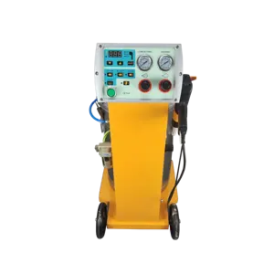 KFB-968 New Electrostatic Sprayer Powder Coating Easy Operate Steel Substrate PLC Engine Core Components Coating Production Line