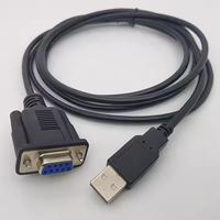 Directo de fábrica USB DB9 RS485 convertidor FTDI Chip impermeable PVC chaqueta trenza personalizado OEM ordenador adaptador serie (cámara CE/FCC