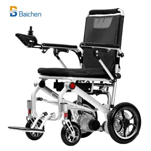 2024 più venduto da viaggio Ultra leggero per Auto sedia a rotelle pieghevole portatile sedia a rotelle elettrica per disabili