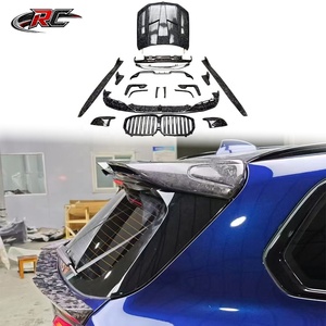 Kit carrosserie en fibre de carbone style LD pour <span class=keywords><strong>BMW</strong></span> X5 : Capot, calandre, lèvre avant, jupes latérales – Amélioration extérieure aérodynamique de qualité supérieure - Product Image 1