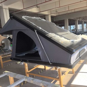 Carpa de Techo Elevada de Aleación de Aluminio Personalizada, Apertura Automática, Una Habitación, Impermeable para Cuatro Estaciones, Carpa Exterior para Coche - Product Image 1