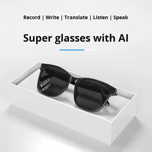 Traduction intelligente sans fil HY-C8 AI moderne pour lunettes, casque, musique, 75 langues, conférence en temps réel, simultanée - Product Image 4