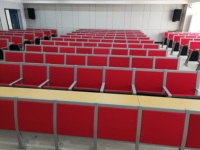 Contemporain En Bois Meubles De Salle De Classe Tableaux Fabricants plier chaise de conférence avec bureau, salle de conférence chaise de bureau
