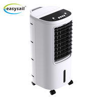 Refroidisseur d'air évaporatif portable à commande mécanique, réservoir d'eau de 4 L, facile à transporter, commande par bouton
