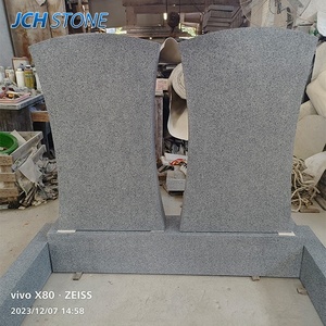 Style europé<span class=keywords><strong>en</strong></span> personnalisé gris foncé G654 granit cimetière pierre tombale pierre tombale sculpté à la main <span class=keywords><strong>monument</strong></span> commémoratif - Product Image 4