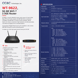 เราเตอร์ WiFi 7 แบบสามย่านความถี่ คุณภาพพรีเมียม จากผู้ผลิตโดยตรง เราเตอร์บ้านอัจฉริยะ 5G - Product Image 3