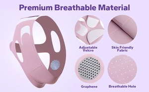 Fabrikpreis Doppelkinn-Reduzierer Atmungsaktives Elastisches Band V-Linien Gesichtslifting Schlankheits-Formmaske als Geschenk - Product Image 2