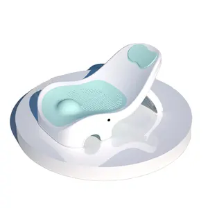 Elephant Design Vente en gros Support de bain pour bébé Salle de bain Antidérapant Nouveau-né Baignoire Chaise avec support