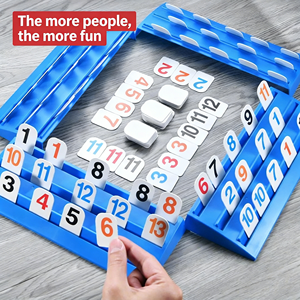 Hikeon Mahjong Édition Standard – Jeu <span class=keywords><strong>de</strong></span> Société Portable en Plastique Durable pour Adultes, Idéal pour les Loisirs et les Réunions Privées - Product Image 4