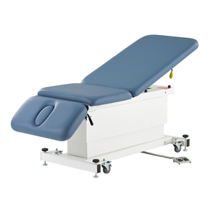 Letto Ospedaliero Elettrico Regolabile Multifunzione Serie Mt Athena Cabell e Tavolo da Trattamento per Sale di Esame Medico - Product Image 2