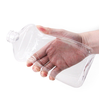 Bouteille vide en plastique PET de 250 ml, 500 ml, 750 ml, 1000 ml pour emballage de détergent à vaisselle liquide