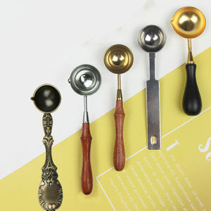 Fabrieksprijs Lakzegel Lepel Houtmateriaal Zegellak Veel Vorm Lakzegel Stoklepel - Product Image 3