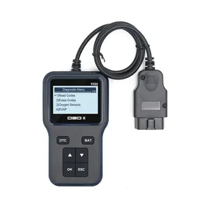 Elm327 scanner de voiture complet, outil de diagnostic automatique automobile, prise obd2