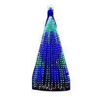 Riesiger Kommerzieller Outdoor-LED-Weihnachtsbaum/Halloween-Baum mit IP65-Schutzklasse für Einkaufszentren