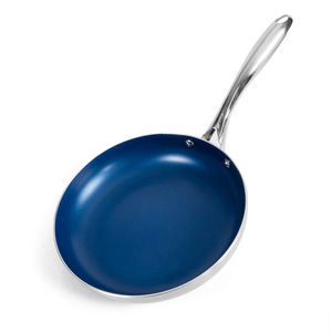 De <span class=keywords><strong>aluminio</strong></span> de alta calidad no sartén con mango de acero inoxidable - Product Image 2