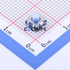 SKTQAFE010 Tactile Switch SMD Switch Single Pole Single Throw Round Button 3N Vertical Mount - Product Image 1