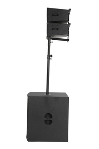 Système de sonorisation professionnel pour scène, ligne audio, 2*6 pouces, colonnes, enceinte colonne active, caisson de basses PA, 1860 Lin - Product Image 4