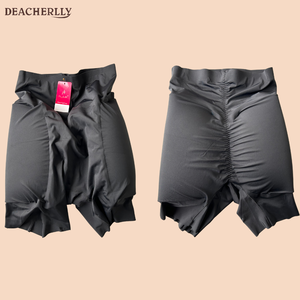 Pantalones cortos moldeadores acolchados 3 en 1, <span class=keywords><strong>bragas</strong></span> de Control de cintura alta sin costuras <span class=keywords><strong>con</strong></span> almohadillas extraíbles para glúteos, potenciador de cadera, levantador de trasero - Product Image 4