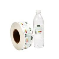 Manchon thermorétractable en BOPP sensible à la chaleur, imprimé UV, autocollant adhésif pour bouteilles de boissons personnalisables - Vin, Jus