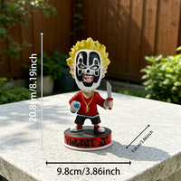 Bobblehead personnalisé en polyrésine, figurine de personnage peinte à la main, bobblehead avec photo personnalisée, décoration de bureau, souvenir, cadeau