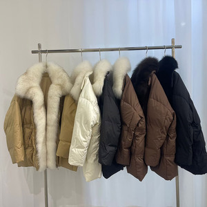 Veste En Duvet D'oie Couleur Taupe - Taille S - Occasion Très Bon état