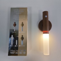 Lampe de remplissage LED, rechargeable par USB, avec détecteur de mouvement, magnétique, 3 couleurs, intensité réglable, mini lampe murale pour l'éclairage vidéo et les scènes intérieures