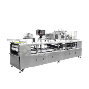 MY Water Linear Manufacturer Jelly Jam Ice Cream Cone Sandwich Hummus Bowl Cup Fill Seal Machine Line Price