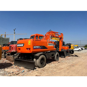 รถขุดล้อยาง Doosan DH150W-7 คุณภาพสูง ขนาด 15 ตัน มือสอง พร้อมเครื่องยนต์ เกียร์ และปั๊ม ขาย - Product Image 2