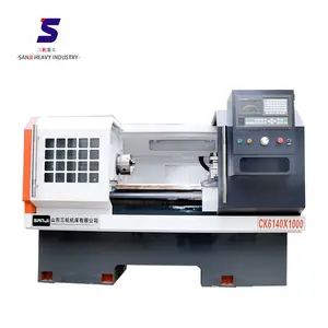 Made in China lathe CK6140 metal machining CNC independent spindle measuring machine