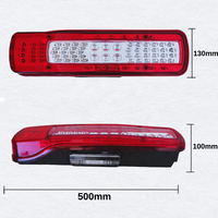 Luces Traseras de Advertencia para Automóviles Europeos, Luces Traseras LED, Luces de Freno y Direccionales para Camiones 20565106 20565107
