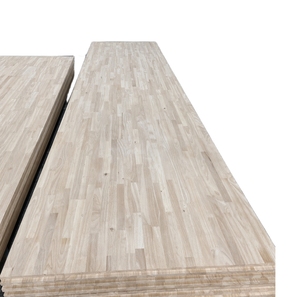 Panneau stratifié en bois de caoutchouc à jointure par osmose, aspect naturel, face B, grain uniforme, humidité 8 à 12%, dimensions 1220x2440mm F4 - Product Image 1