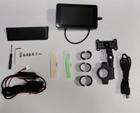 Hesida Moto Sans Fil Carplay GPS Navigation Écran avec 5 Pouces Étanche IP67 Moto Android Auto Affichage pour Moto
