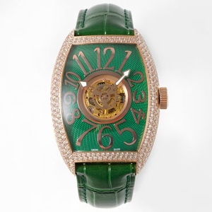 Reloj Mecánico Manual de Precisión para Hombre, con Tourbillon Central, Resistente al Agua, con Diamantes, en Oro Rosa Multicolor Luminoso, Calidad Boutique - Product Image 4