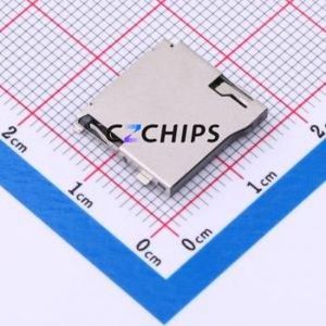 HX TF PUSH SD Card / Memory Card Connector SMD Connector - Product Image 1