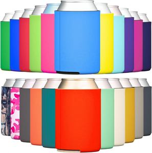 OEM High Quality Metallic Slim Can Cooler Sleeve Glitter Neoprene Beer Coolers Neoprene Collapsible Skinny Can Cooler - Product Image 3