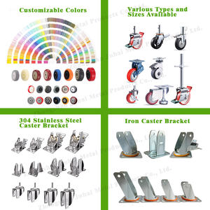 ล้อเลื่อนสแตนเลส 4/5/6/8 นิ้ว 200/250/300/350 กก. ล้อสแตนเลส PU สำหรับงานหนัก ล้อเบรกแบบแขวนสำหรับงานหนัก - Product Image 5