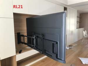 Support mural <span class=keywords><strong>pour</strong></span> téléviseur à mouvement complet électrique, <span class=keywords><strong>bras</strong></span> pivotant motorisé, 160 degrés, charge de 45 kg, 32-70 pouces, <span class=keywords><strong>pour</strong></span> salon, gain de place - Product Image 2