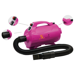 EUR เครื่องเป่าขนสัตว์เลี้ยงเครื่องเป่าน้ำพร้อมฉนวนกันความร้อนสองชั้นเสียงรบกวนต่ำสำหรับสัตว์เลี้ยงผมร่วง - Product Image 4