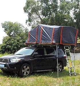 Tente de toit rigide pour <span class=keywords><strong>camping</strong></span> <span class=keywords><strong>4x4</strong></span> tout-terrain, 3-4 personnes, imperméable, Oxford, quatre saisons, ouverture rapide automatique, coupe-vent - Product Image 6