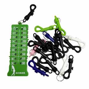 Compteur de coups de golf - Tableau de scores numérique 18 trous pour l'entraînement et la compétition, Compteur de scores de golf professionnel avec clip magnétique - Product Image 4