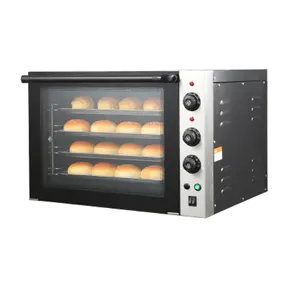 Electric Countertop Convection Oven Stainless Steel Portable With Humidity & Fan Commercial Convection Oven With Steam